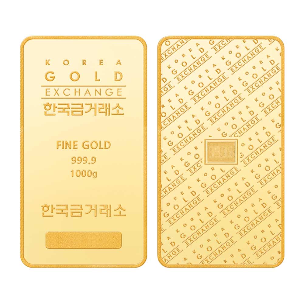 한국금거래소 100g 골드바