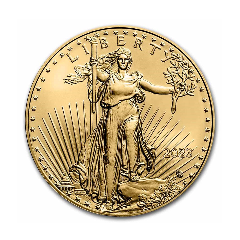 2023 1온스 아메리칸 골드 이글 불리온 주화(Coin) 50$(USD) - 22k