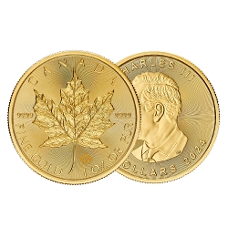 2024 1온스 골드 메이플 리프 불리온 주화(Coin) 50$(CAD)
